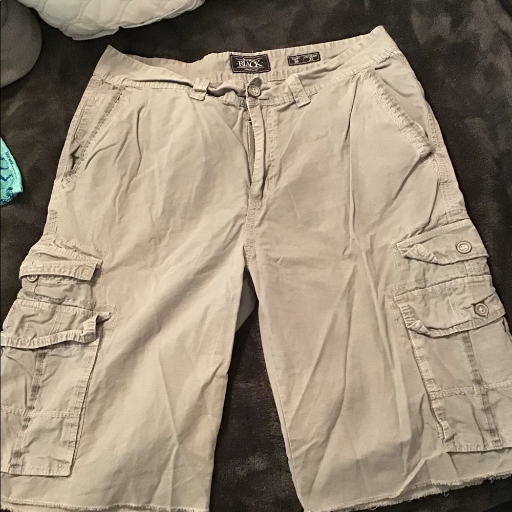Buckle Black shorts
